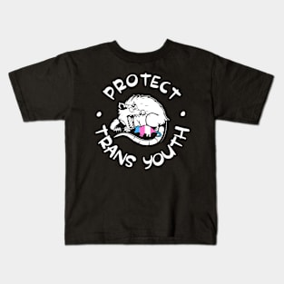 Protect Trans Youth Transgender Pride Kids T-Shirt